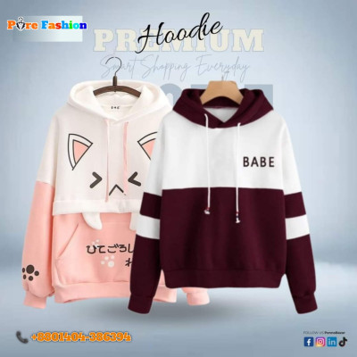 Premium Quality Fashionable Hoodie 2piece Combo Pack