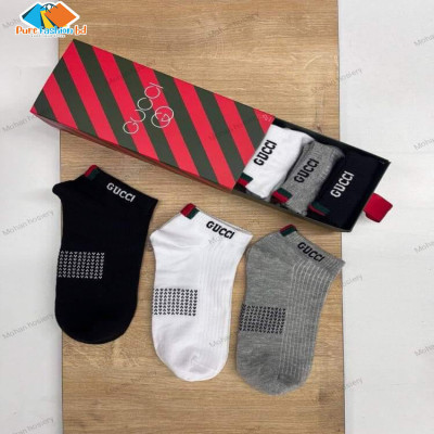 Gucci Ankle Socks Combo Pack (6 Pair in 1 Box)