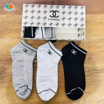 Export Quality Ankle Socks Combo Pack (6 Pair in 1 Box)