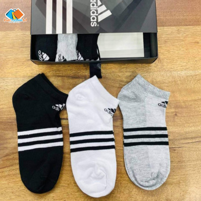 Adidas Ankle Socks Combo Pack (6 Pair in 1 Box)