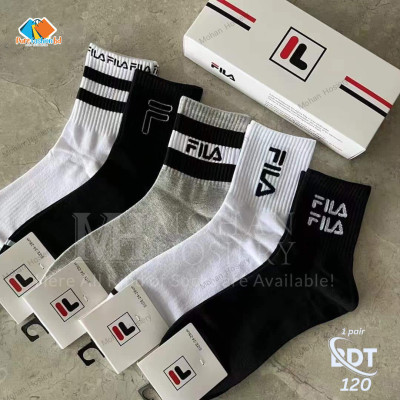 FILA  Short Socks Combo Pack (5 Pair in 1 Box)