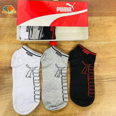 Puma  Ankle Socks Combo Pack (6 Pair in 1 Box)