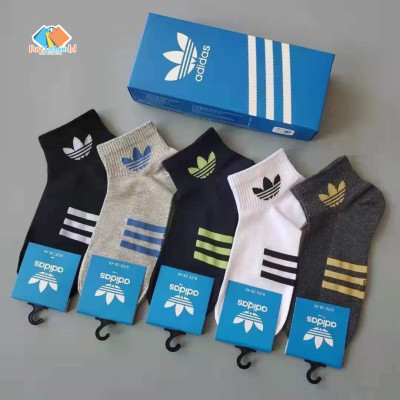 Adidas  Short Socks Combo Pack (5 Pair in 1 Box)