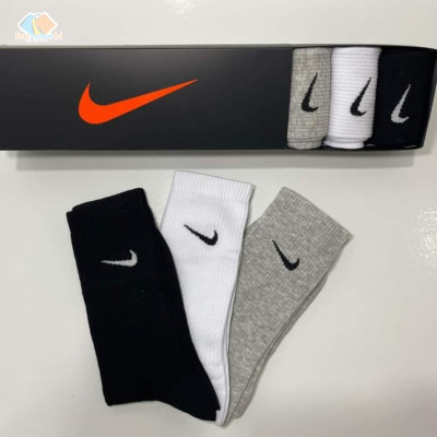 Nike Long Socks Combo Pack For Men's (6 Pair in 1 Box)