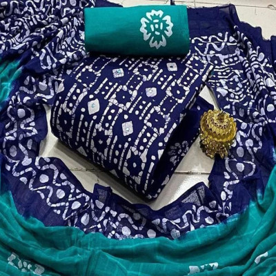 High Quality Mom  Batik Unstitched Three Pieces for Women