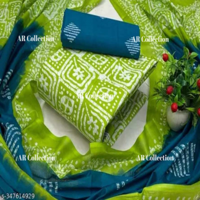 High Quality Mom  Batik Unstitched Three Pieces for Women