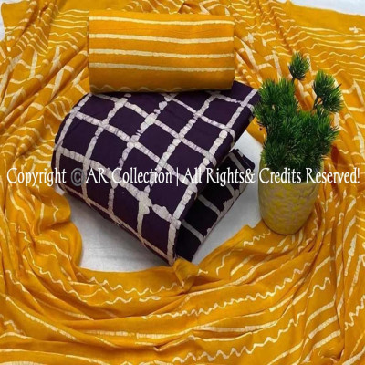 High Quality Mom  Batik Unstitched Three Pieces for Women