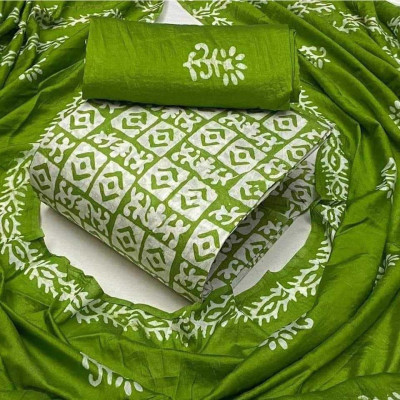 High Quality Mom  Batik Unstitched Three Pieces for Women