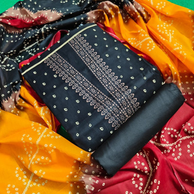 Premuim Quality Kashmiri Cotton Printed Unstitched Three Pieces for Women