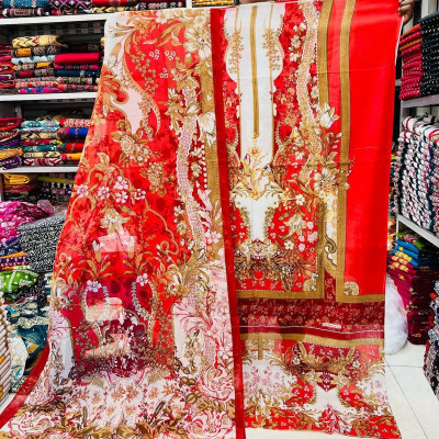 New Arrival – Pure Kashmiri Cotton Three Piece for Women