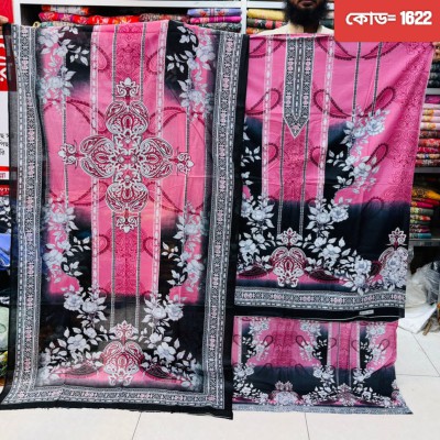 New Kalamkari Cotton Three Piece For Women