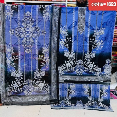 New Kalamkari Cotton Three Piece For Women