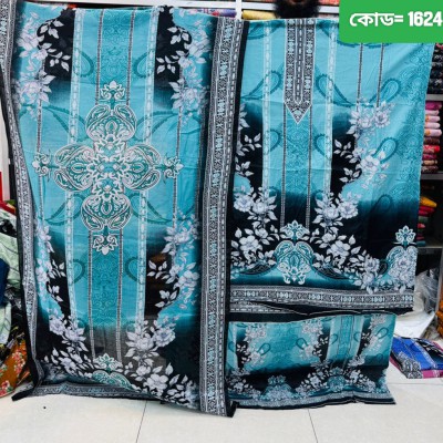 New Kalamkari Cotton Three Piece For Women