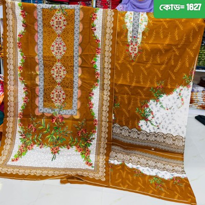 New Kalamkari Cotton Three Piece For Women