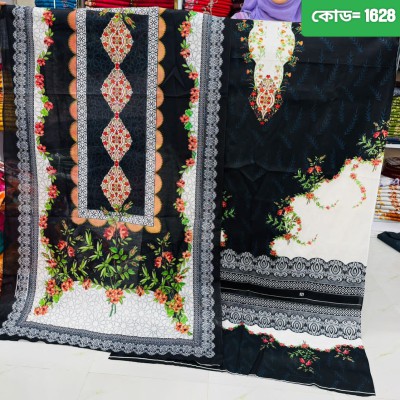 New Kalamkari Cotton Three Piece For Women