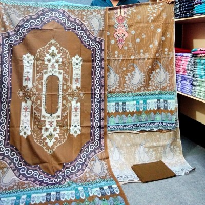 High Quality Jom Jom Luxury Unstitched Dress for Women