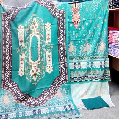 High Quality Jom Jom Luxury Unstitched Dress for Women