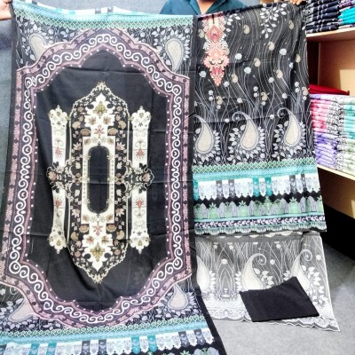 High Quality Jom Jom Luxury Unstitched Dress for Women