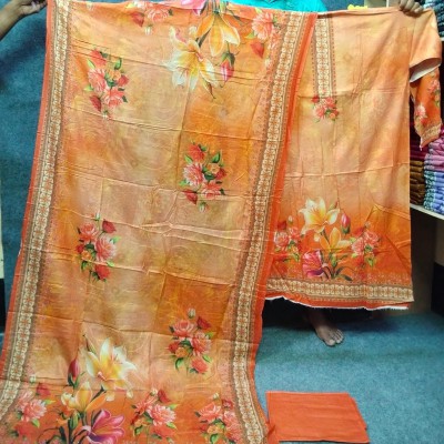 100% Cotton, Ari Digital Printed Three Piece For Women