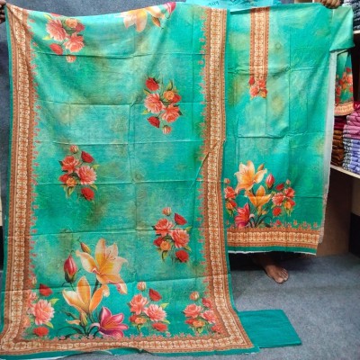 100% Cotton, Ari Digital Printed Three Piece For Women