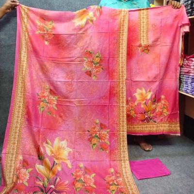 100% Cotton, Ari Digital Printed Three Piece For Women