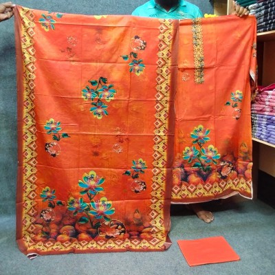 100% Cotton, Ari Digital Printed Three Piece For Women