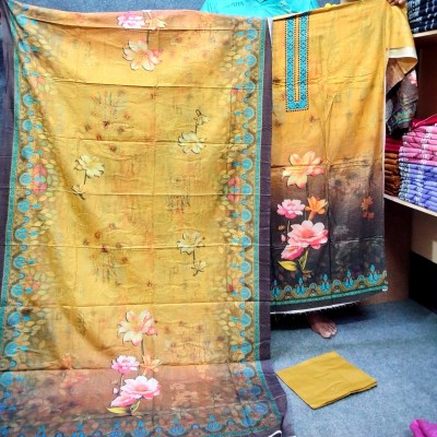 100% Cotton, Ari Digital Printed Three Piece For Women