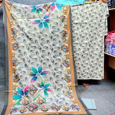 100% Cotton, Ari Digital Printed Three Piece For Women