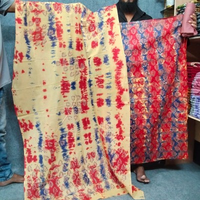 Qualityful  Batik Unstitched Three Pieces for Women