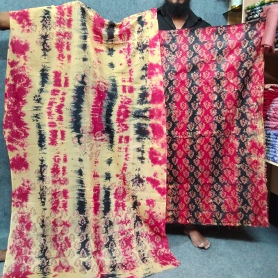 Qualityful  Batik Unstitched Three Pieces for Women