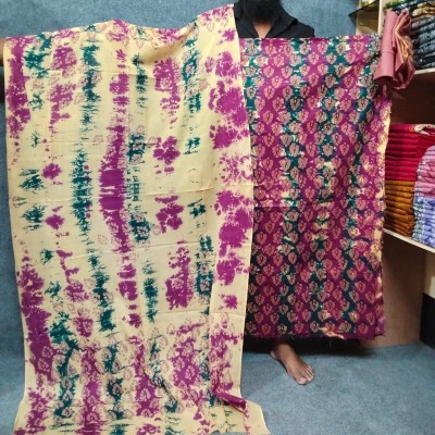 Qualityful  Batik Unstitched Three Pieces for Women