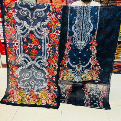 New Kalamkari 100% Cotton Three Piece For Women