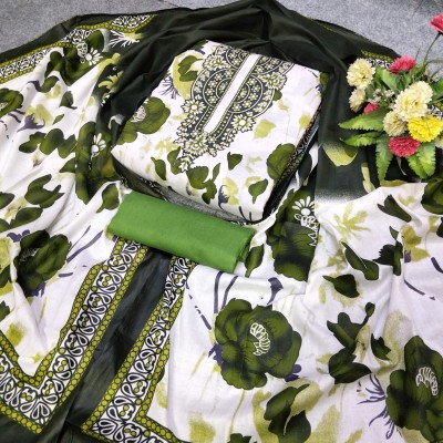 New Kalamkari 100% Cotton Three Piece For Women