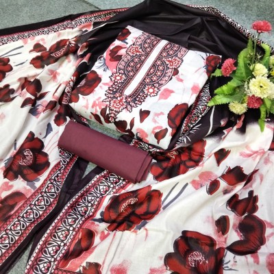 New Kalamkari 100% Cotton Three Piece For Women