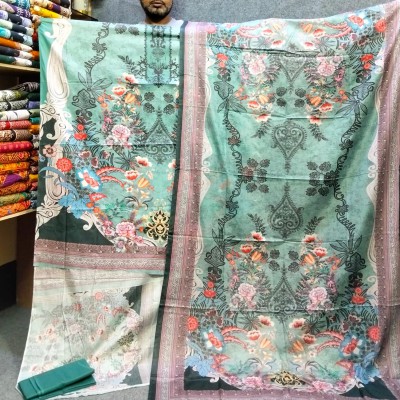 High Quality Jom Jom Unstitched Dress for Women